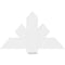 Ekena Millwork Kennewick Architectural Grade PVC Gable Bracket, 36"W x 21"H x 2"D x 6"F, 14/12 Pitch GBP036X21X0206KEN00 - alternate 5